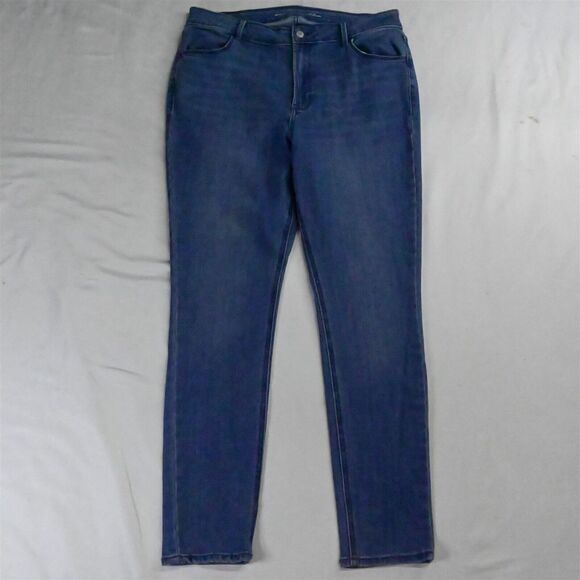 Old Navy Denim - Old Navy 14 High Rise Super Skinny Medium Wash Stretch Denim‎ Womens Jeans